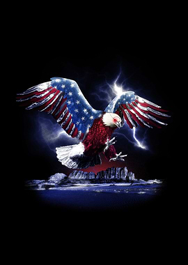 American cyborg eagle