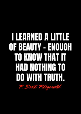 F Scott Fitzgerald Quotes