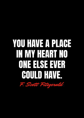 F Scott Fitzgerald Quotes