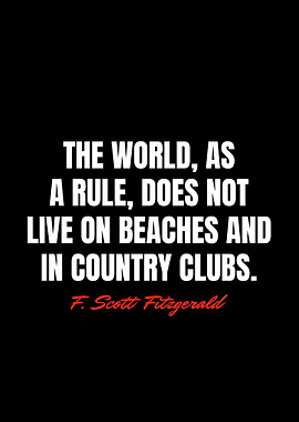 F Scott Fitzgerald Quotes