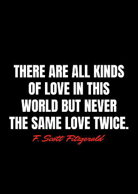 F Scott Fitzgerald Quotes