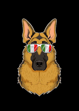 German Shepherd Italy