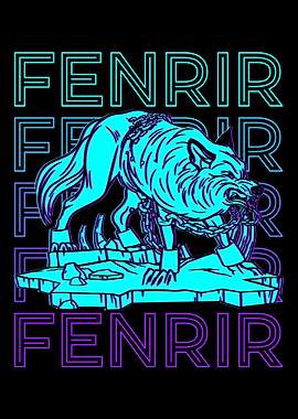 Fenrir Celtic Wolf Viking