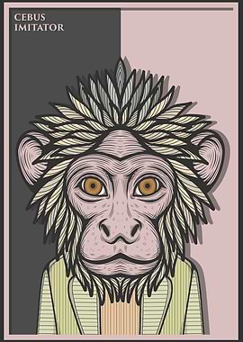 Panamanian Capuchin Monkey