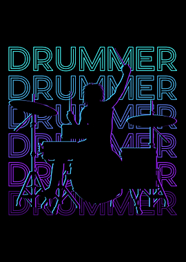 Drummer Retro
