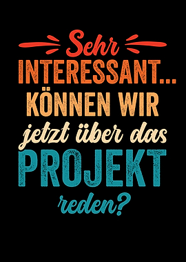 ber Das Projekt Reden