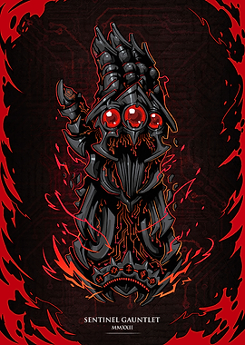 Red Sentinel Gauntlet