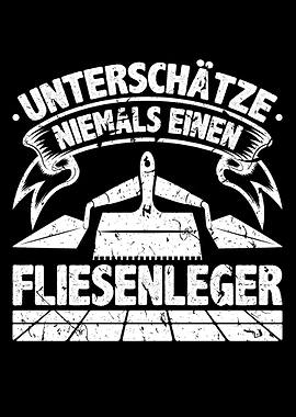 Fliesenleger Geschenk