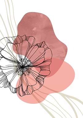 Poppy Botanical Floral