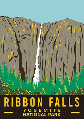 Ribbon Falls