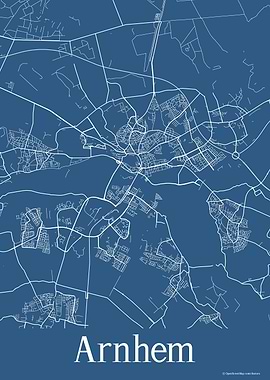 Arnhem Netherlands Blue