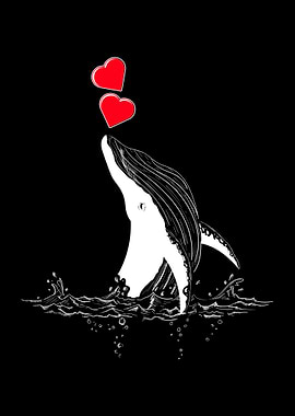Protect Whale Love Sea