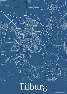 Tilburg Netherlands Blue