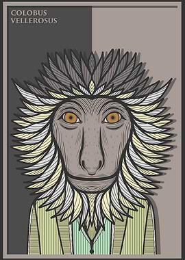 White Thighed Colobus