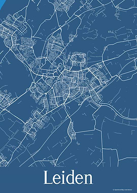 Leiden Netherlands Blue
