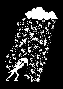 Raining Cats Animal