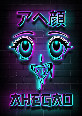 Ahegao face anime manga