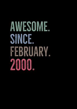 Awesome Since February
