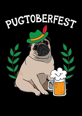 Pugtoberfest Beer Drinker