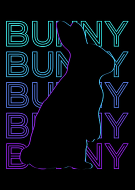 Bunny Rabbit Retro