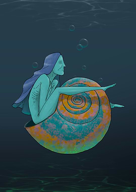 Sleeping Mermaid