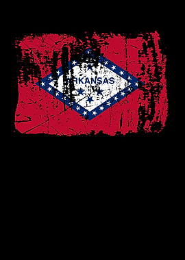 Arkansas Home Flag Gift