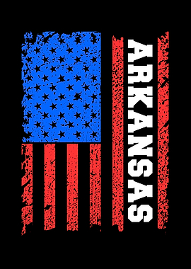 Arkansas USA Flag Gift