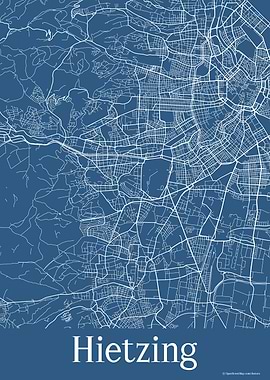 Hietzing Austria Blue