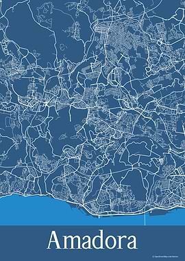 Amadora Portugal Blue