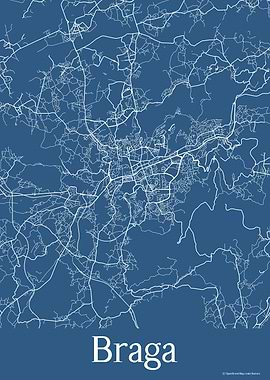 Braga Portugal Blue