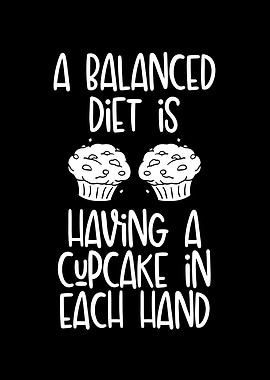 Cupcake in each hand