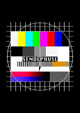 Testbild Sendepause 80er