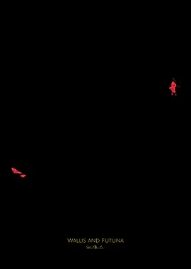 WALLIS AND FUTUNA SCRIBBLE