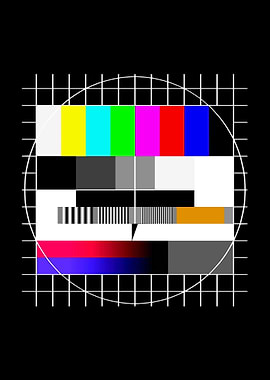 Testbild Test Pattern 80er