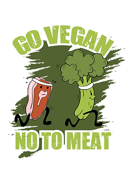 Go vegan no to meat