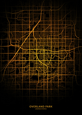 Overland Park City Map