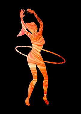 Hula Hoop Artist Girls