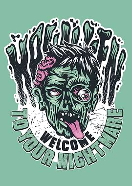 Halloween zombie quote