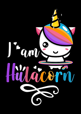 Hula Hoop Unicorn Hooping