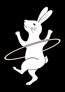 Hula Hoop Bunny Hooping
