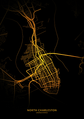 North Charleston City Map