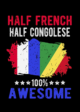 Half French Half Congolese