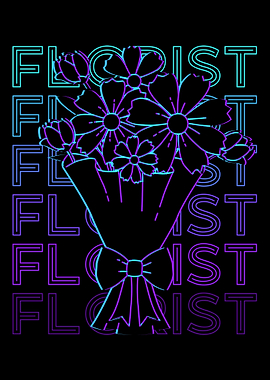 Florist Floristry Retro