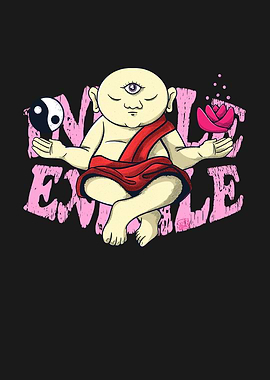 Buddhist Monk Zen Om