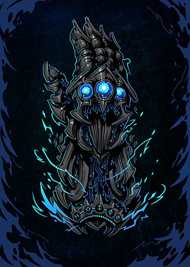 Blue Sentinel Gauntlet