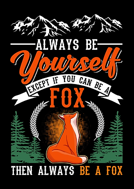 Fox Lover Cute Forest