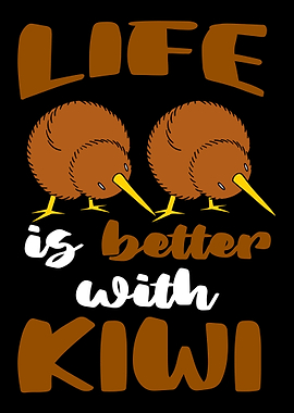 Great Kiwi Bird Zealnds Lo