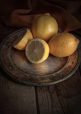 Fresh lemons