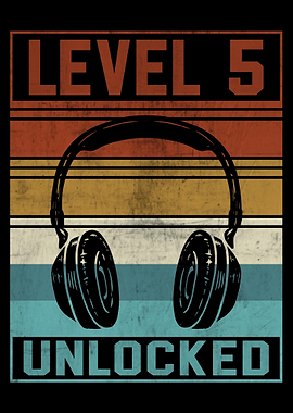 Gamer Boy 5th Birthday