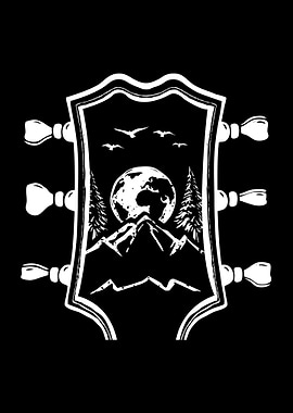 Guitar Player Mountain